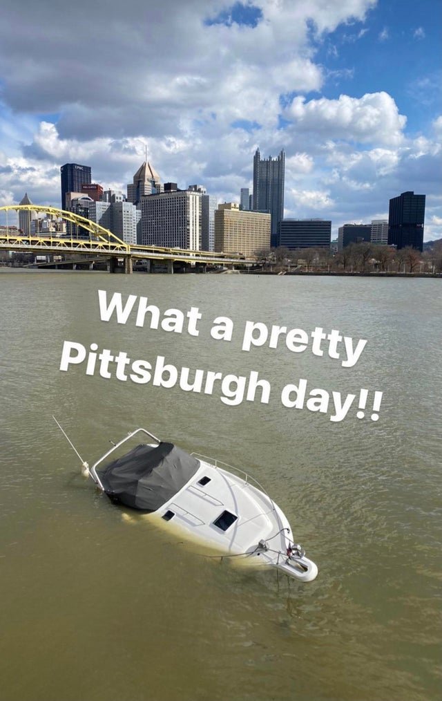 north shore riverfront park - What a pretty Pittsburgh day!!