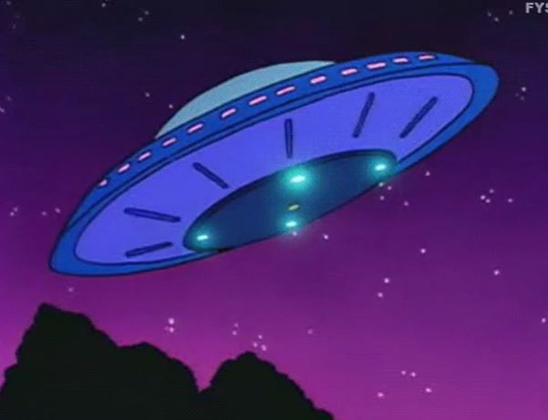 cool fbi cia facts - aliens ufo the simpsons