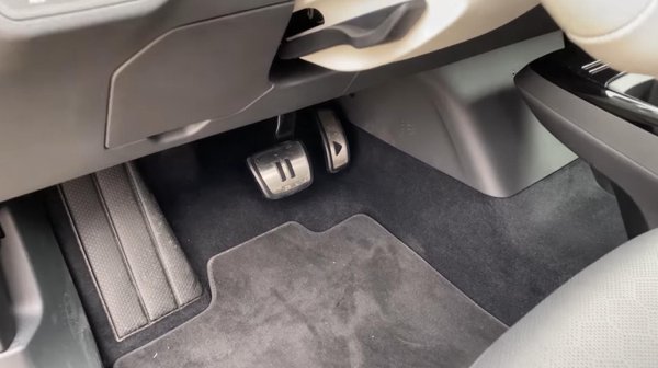 In the new electric Volkswagen suv, the brake pedal is a PAUSE button and the accelerator is a PLAY button.