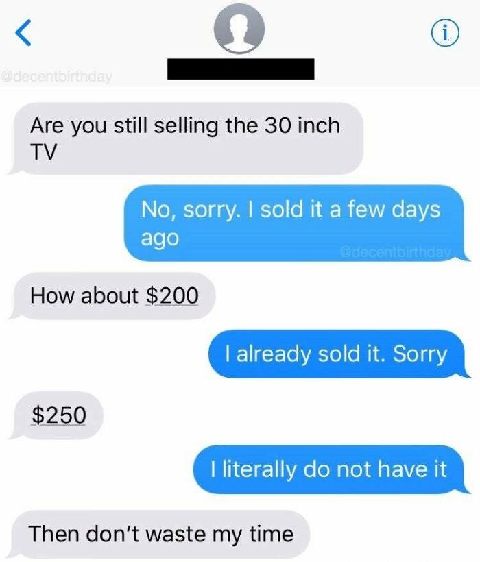 30 Annoying Buyers Encountered Online.