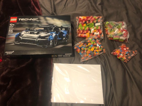 “Ordered my first lego technic set and all I got were bags of mega bloks and a stack of paper.”