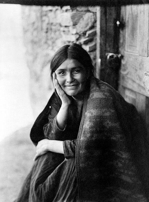 “Portrait of a Navajo woman, circa 1904.”