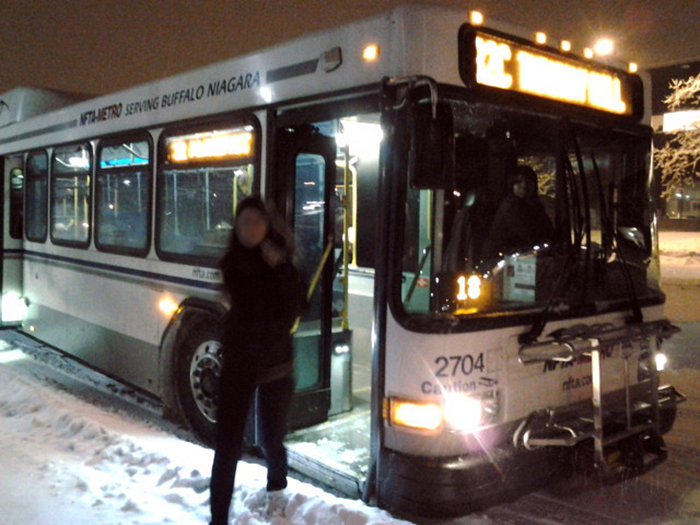 When you're at a bus or train stop at night, with nobody else around, and you hear young guys talking where you know they go in your direction, quickly disappear before you get in their sight.

They may be harmless, but as long as the probability they want to start [things] as soon as they notice you is there, don't take a risk. Learned that the hard way several times.