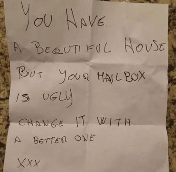 40 Passive Aggressive Notes From Neighbors.