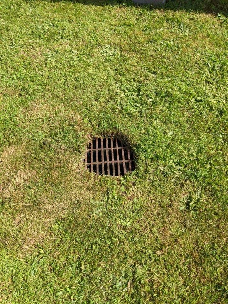 “I am getting charged an extra $22 a month on my utility bill because the city has put a random sewer grate in the middle of my lawn.”