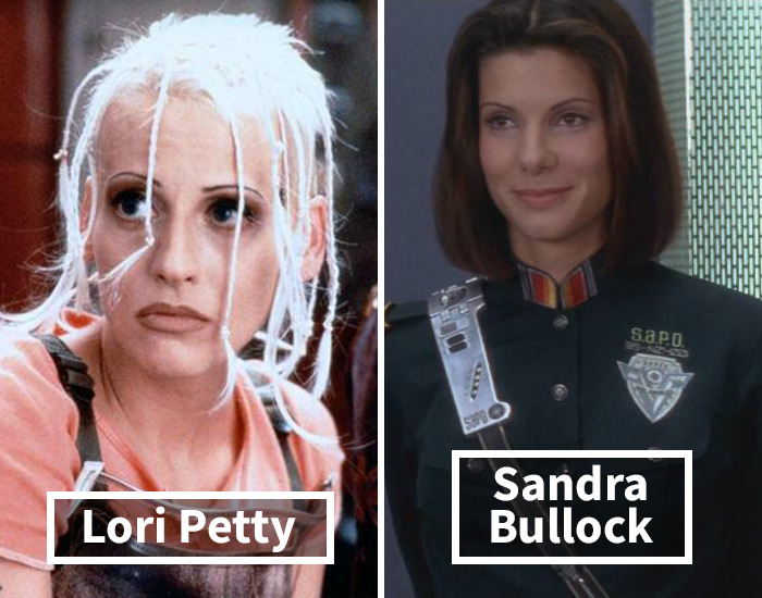 Back in the '90s, Lori Petty was making a name for herself as a reliable actress, and was set to appear in Demolition Man together with big names like Sylvester Stallone and Wesley Snipes. However, she reportedly didn't get along with Stallone, and was replaced by a relative newcomer in the industry—Sandra Bullock.