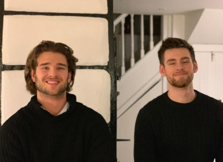 “This picture my mom took of me and my brother looks like a stitched-together before and after.”