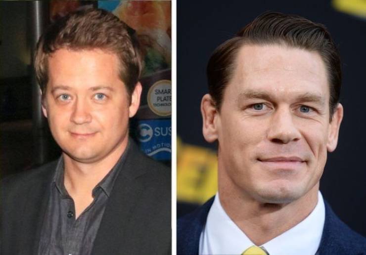 Jason Earles (Jackson from Hannah Montana ) and John Cena, 43 years old