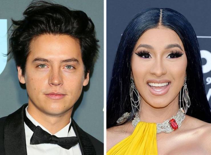 Cole Sprouse and Cardi B, 28 years old