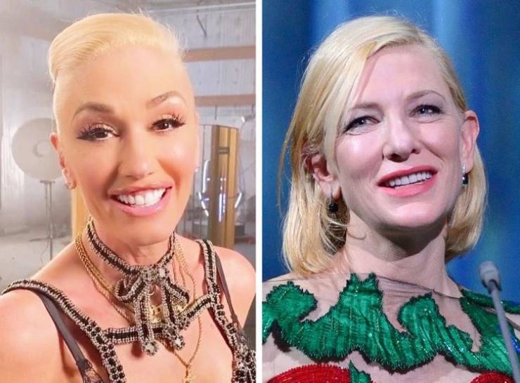 Gwen Stefani and Cate Blanchett, 51 years old