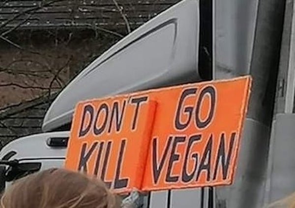 funny spelling fails - dont kill go vegan meme