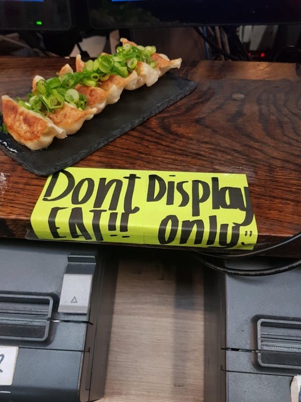 funny spelling fails - fast food - Dont Display Eat! Only