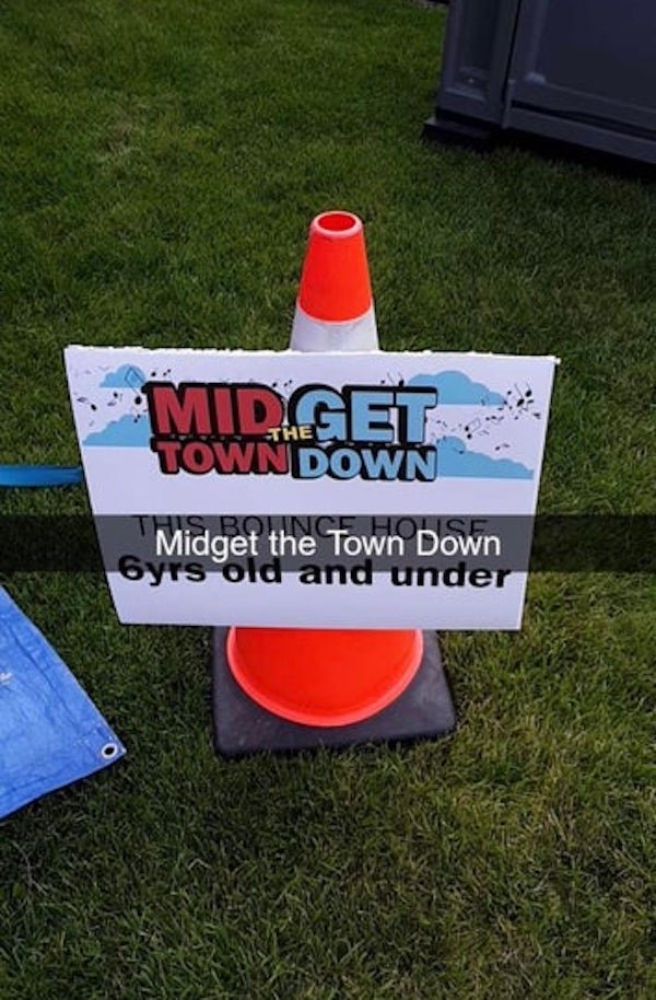 funny spelling fails - Midget Town Down
