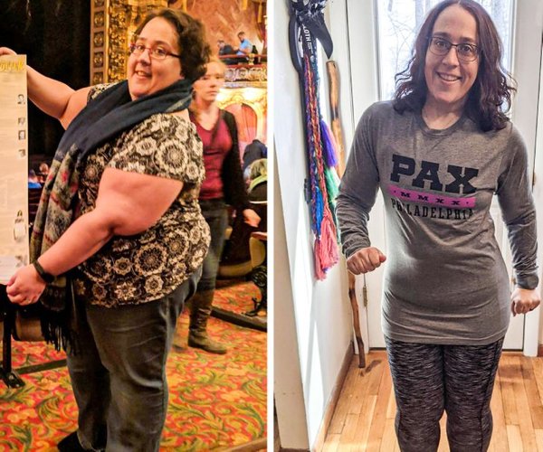 “As I’ve gotten closer to my goal, the weight has started to come off slower, but reminding myself where I started has me feeling proud.”