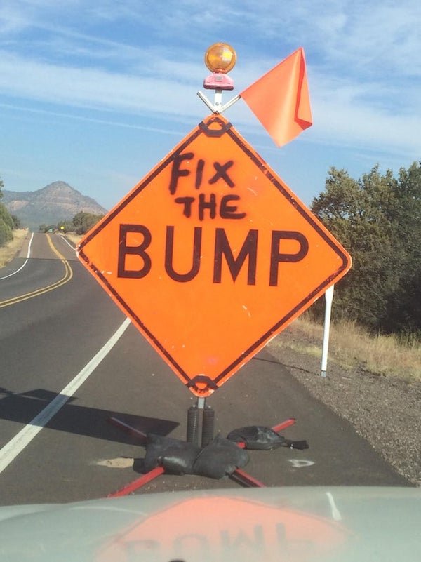 32 Pieces Of Mild Vandalism To Give You A Giggle.