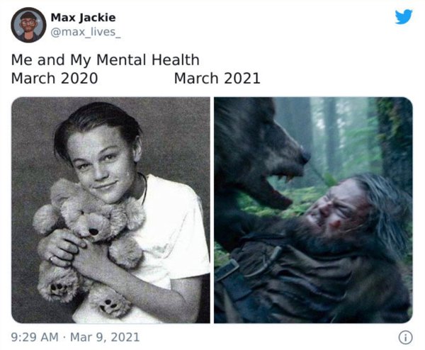 leonardo dicaprio young - Max Jackie Me and My Mental Health