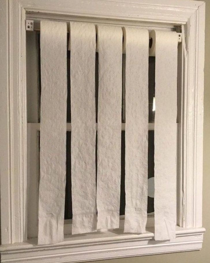 “I asked my husband to put up blinds!”