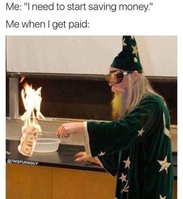 42 Memes For People Who Are Broke.