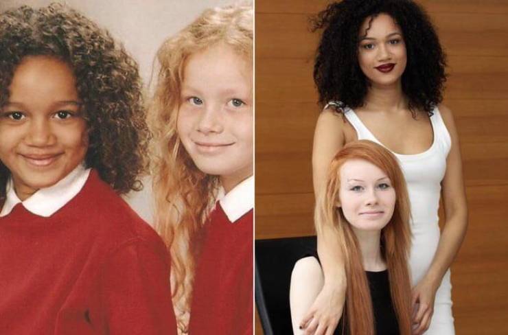 “These Biracial Twin Sisters Born To A White Father And A Half-Jamaican Mother.”