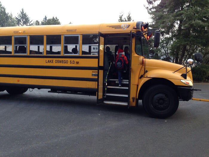 My relative tried to put her son on the school bus his first day of kindergarten and got upset when the driver refused to let him on because he wasn't on the list. She never registered him for school and just thought she could put him on the bus and send him.