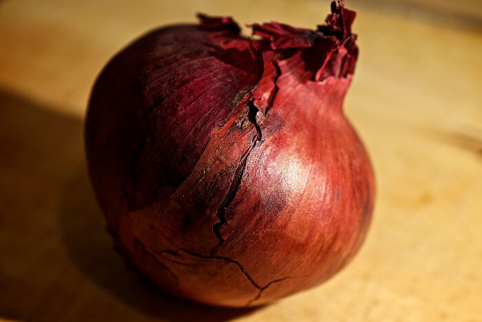 My friend from college tried making burrito bowls for dinner and complained that some of the onions were weirdly chewy. She didn't know onions need to be peeled.