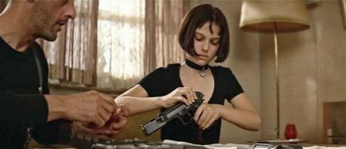 13 year old Natalie Portman had a minor role in Léon: The Professional (1994)