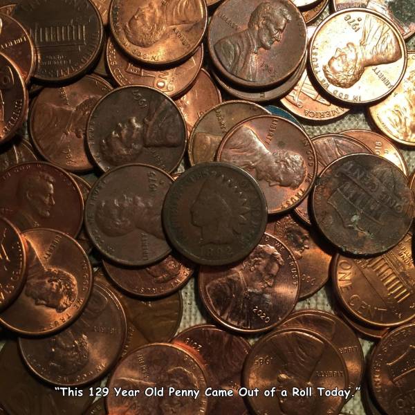 funny pics - this 129 year old penny
