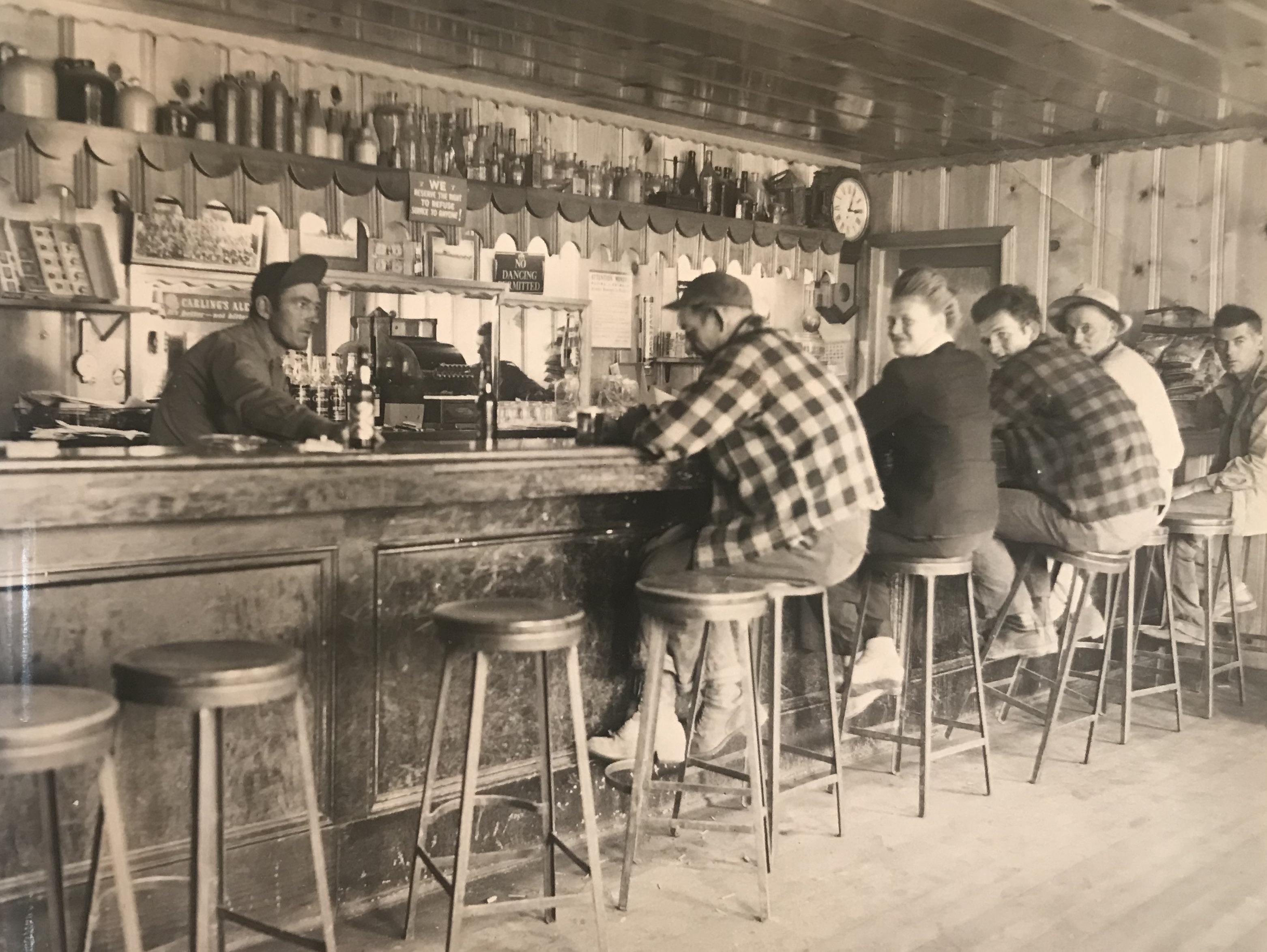 A bar Nevada County, CA. Mid-1940s