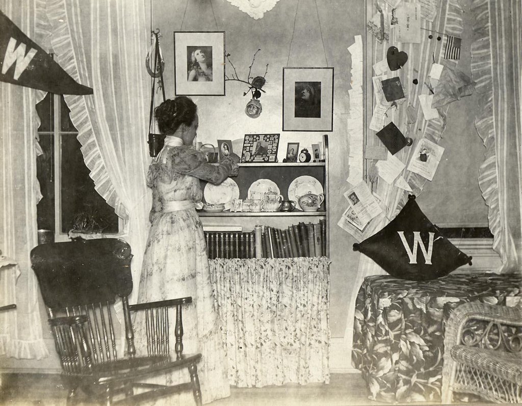 1898 dorm room, University of Wisconsin