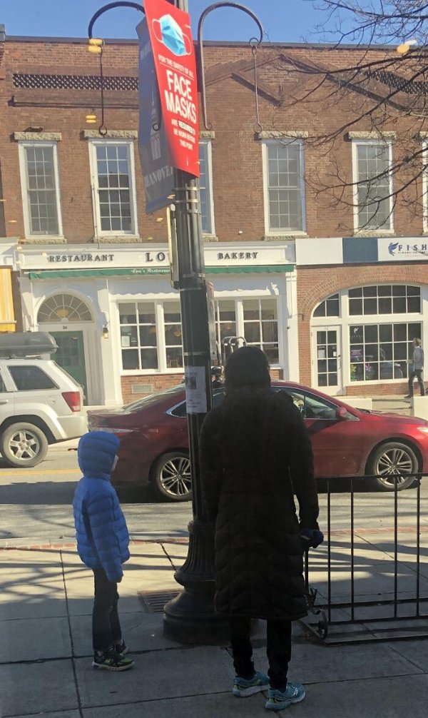 A missing dog sign was posted outside of my work this week. This little boy is the only person I have seen stop to read it. After throughly reading it, he begged his mom to take a picture of the sign as she waited impatiently. Now I know there is at least one more person looking for Ollie.