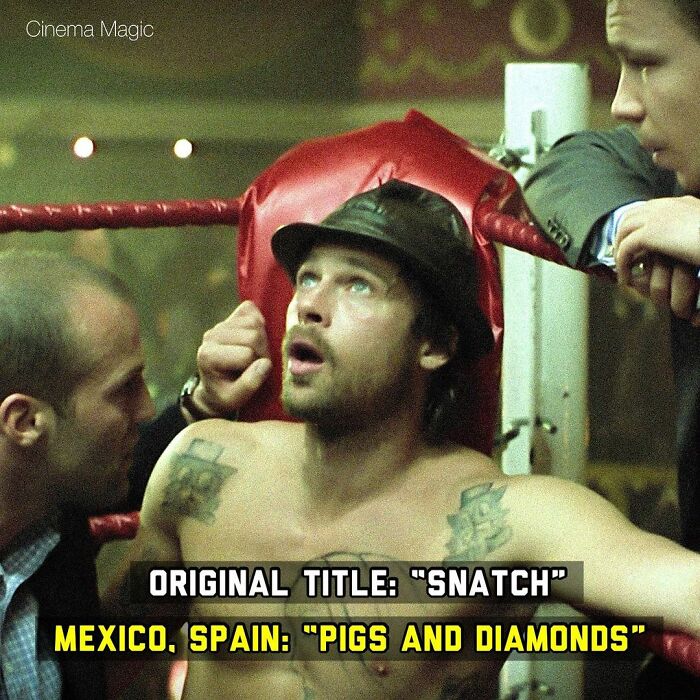Cinema Magic Original Title "Snatch Mexico, Spain "Pigs And Diamonds"