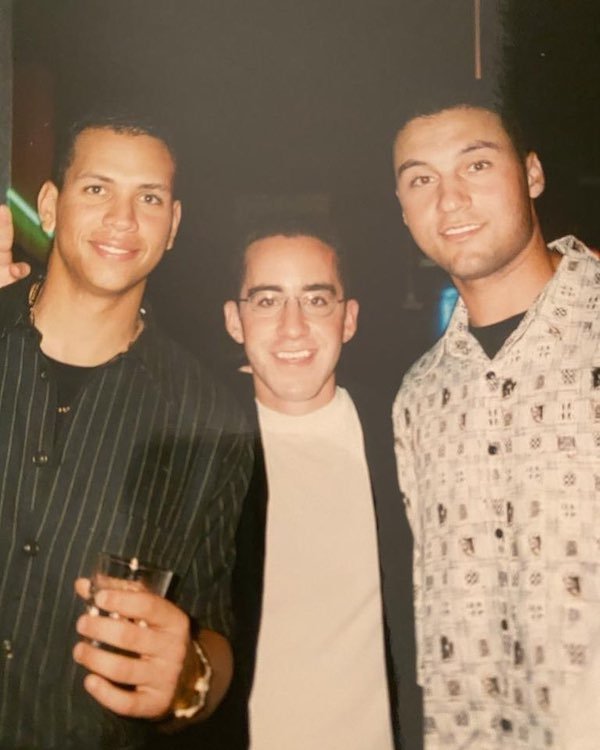 Alex Rodriguez (left) and Derek Jeter (right) in 1994