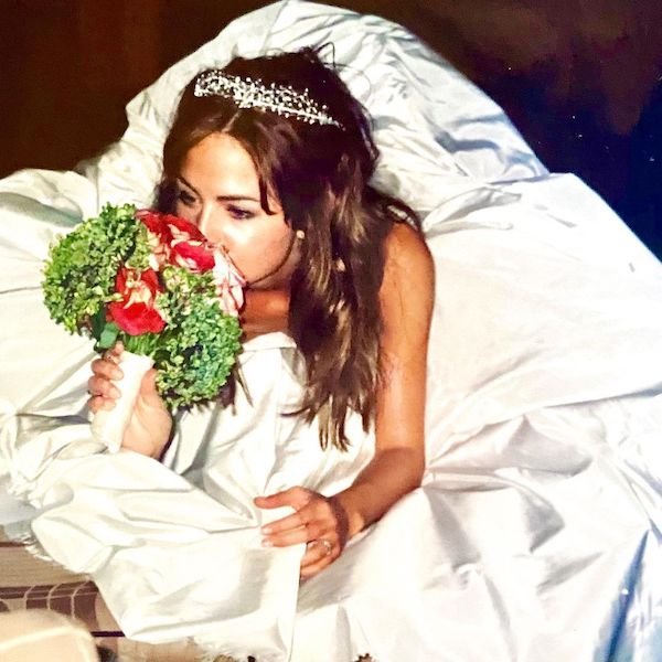 Instagram/rachelzoe
Rachel Zoe on her wedding day in 1996