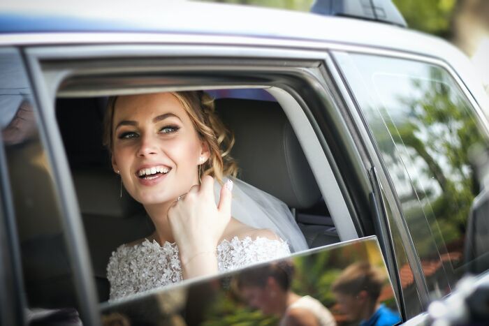 The bride was blonde, and all the bridesmaids were brunette except me, so the bride asked me to dye my hair brown for the wedding because she wanted to be the only blonde.