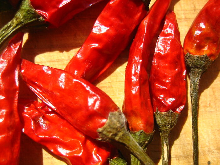 Learned this the hard way: don't throw fresh chili peppers into a hot pan unless you want to pepper spray the whole house!