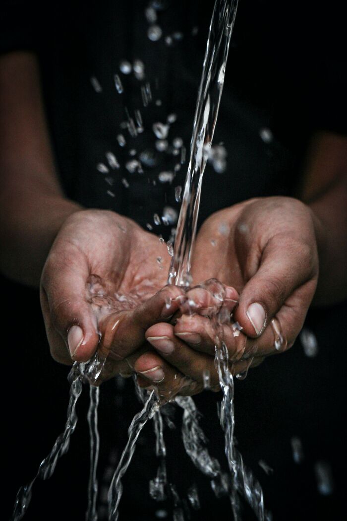 Do not mix hot cooking oil and cool sink water! I saw a girl burn the hell out of herself because she didn't listen to the Home Ec. teacher. She threw her hot oil in a sink with some cool water running. Boom! Sprayed hot oil all over her arm and neck. Let your oil cool folks.