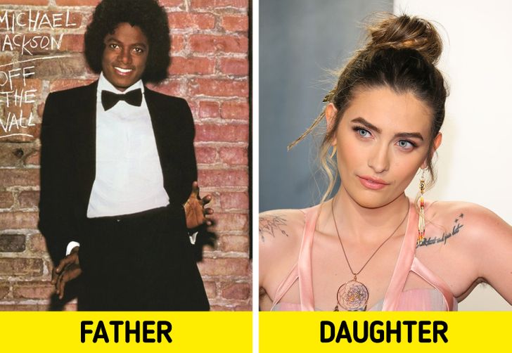 Michael Jackson and Paris Jackson