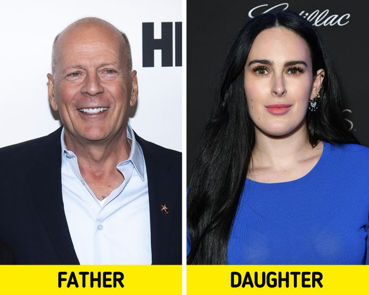 Bruce Willis and Rumer Willis