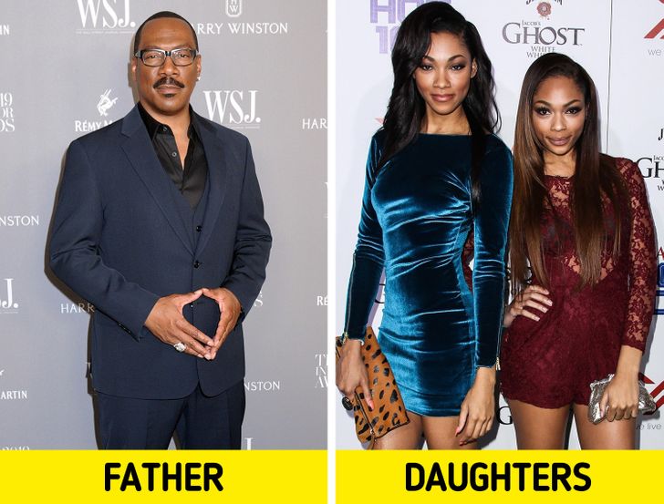 Eddie Murphy and Shayne and Bria Murphy