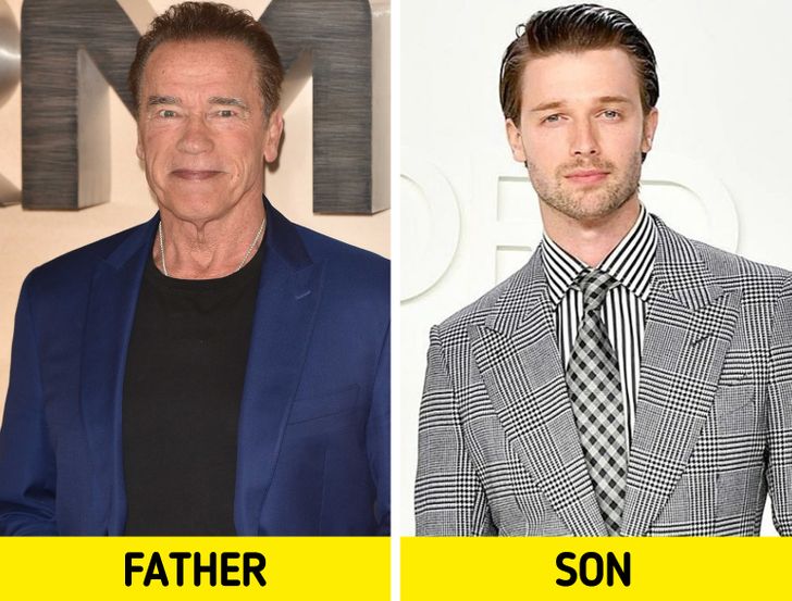 Arnold Schwarzenegger and Patrick Schwarzenegger