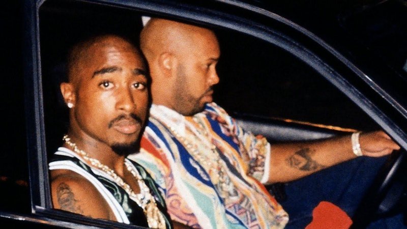 This is the last picture of Tupac who was shot 4 times in the chest from unknown gunman at a stop light in Las Vegas