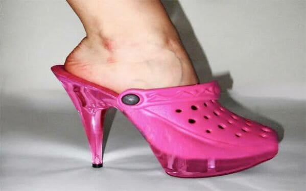 “Crocs High Heels”