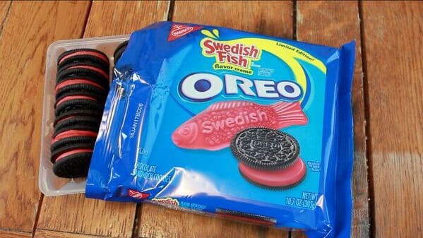 “Swedish Fish Oreos”