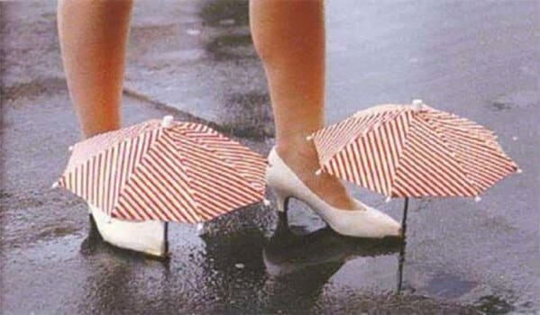 “Umbrellas For Shoes”