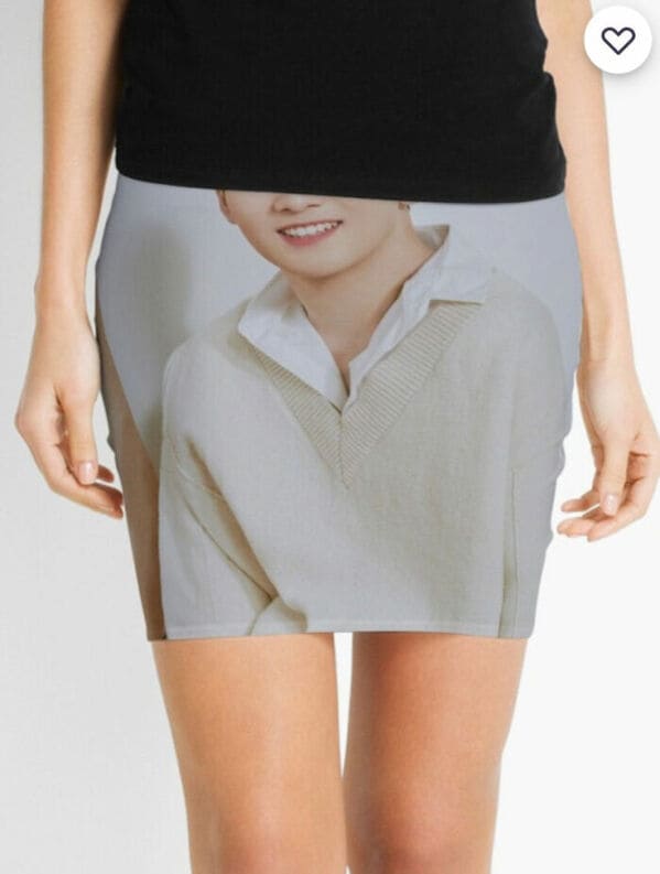 “Mini Skirts With Baekhos Face On It”