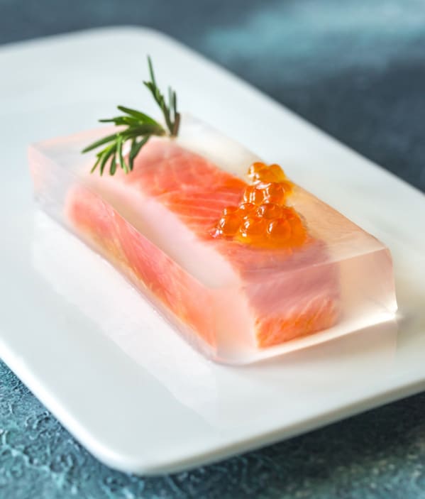 “Aspic. It’s Jello But With Savory Stuff Instead Of Sweet…like Meat, Veggies, Broth Or Fish…it Was Popular In The 1950s But The Fad (Thankfully) Fizzled Out By The 1970’s”