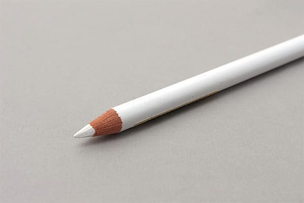 “White Colored Pencils”