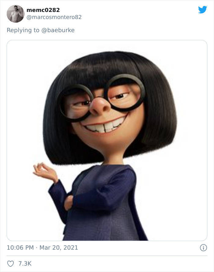 Edna "E" Mode In The Incredibles Universe