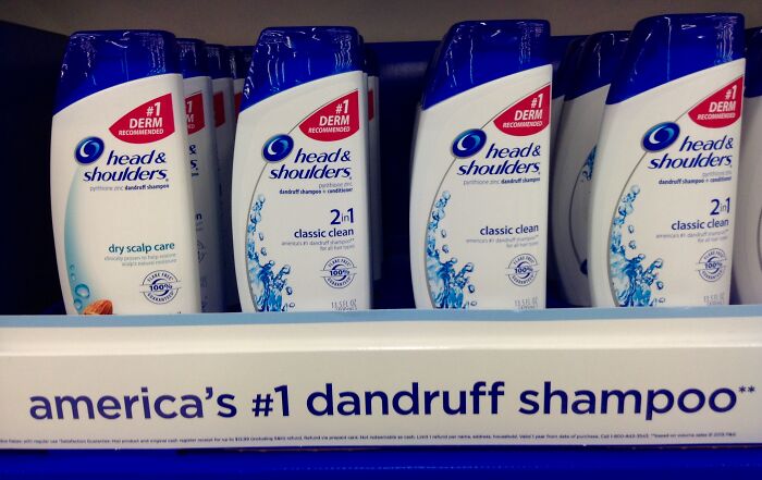 I’m starting to believe anti-dandruff shampoo actually causes dandruff.