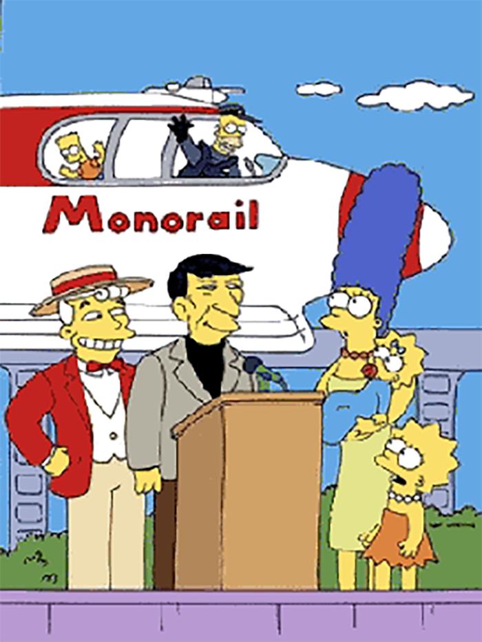 TIL that George Takei respectfully declined an offer to voice himself in the Simpsons episode Marge vs. the Monorail because he didn't want to ridicule public transportation.